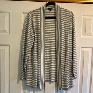 Talbots Lambswool Open Cardigan